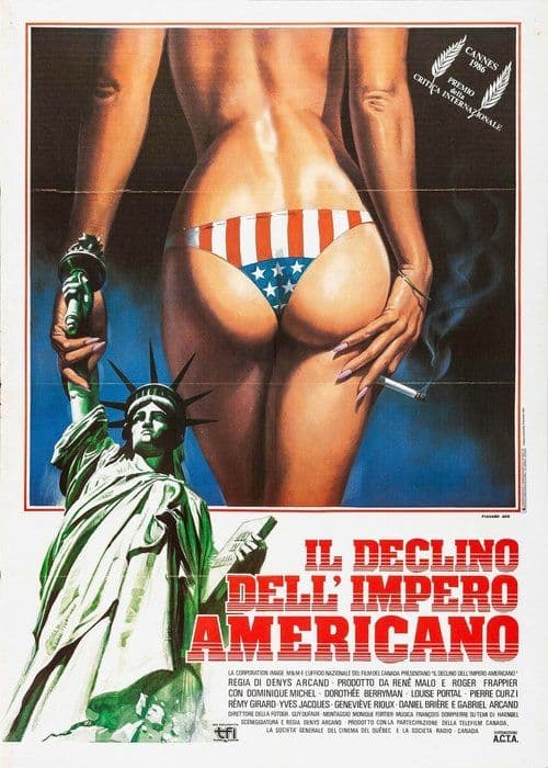 Poster for Il declino dell'impero americano