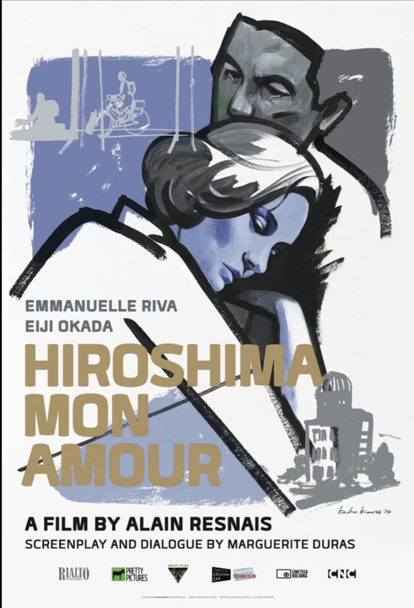 Poster for Hiroshima Mon Amour