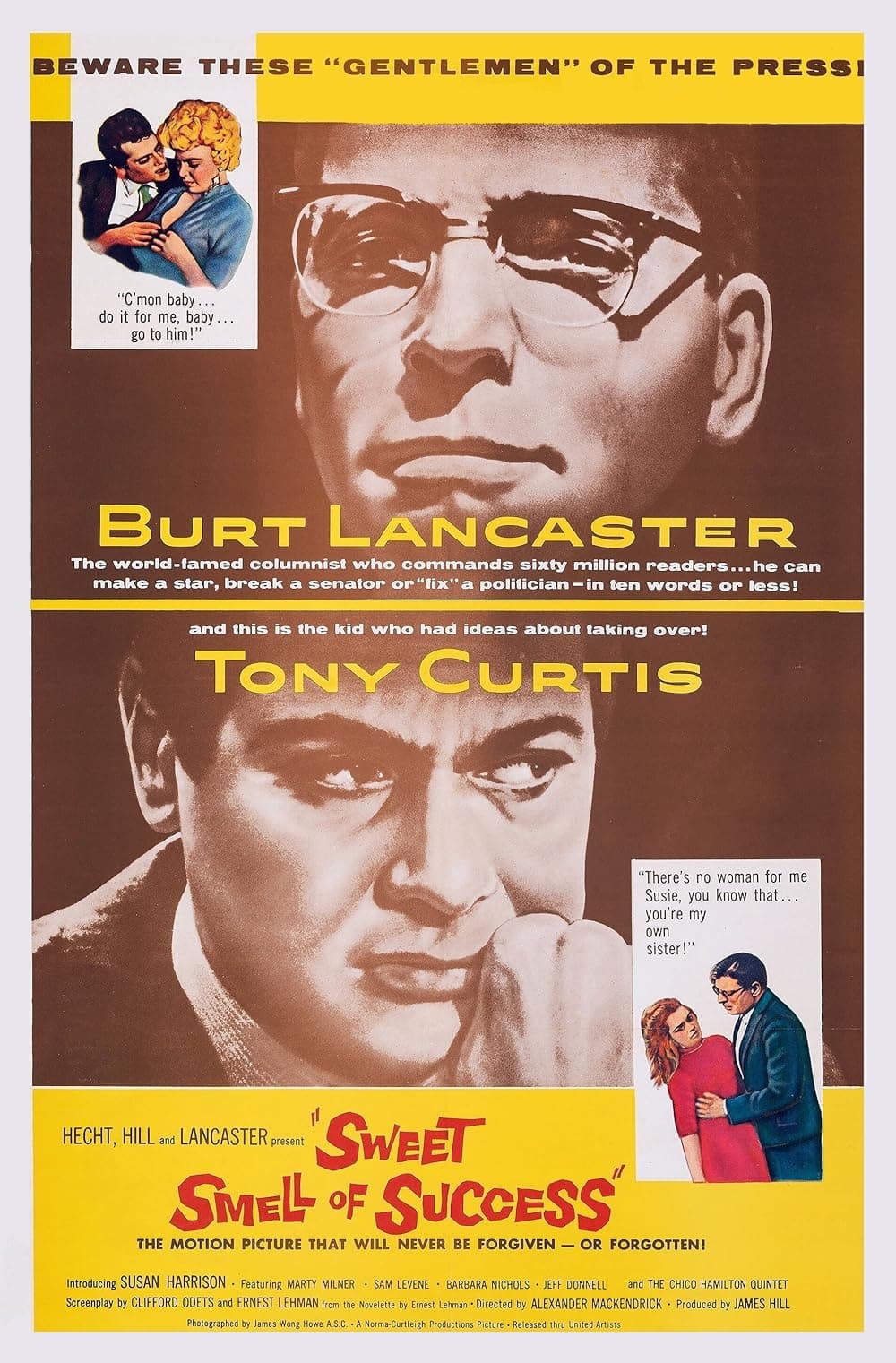 Poster for Sweet Smell of Success