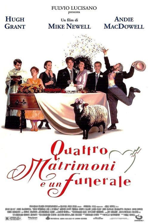 Poster for Quattro matrimoni e un funerale