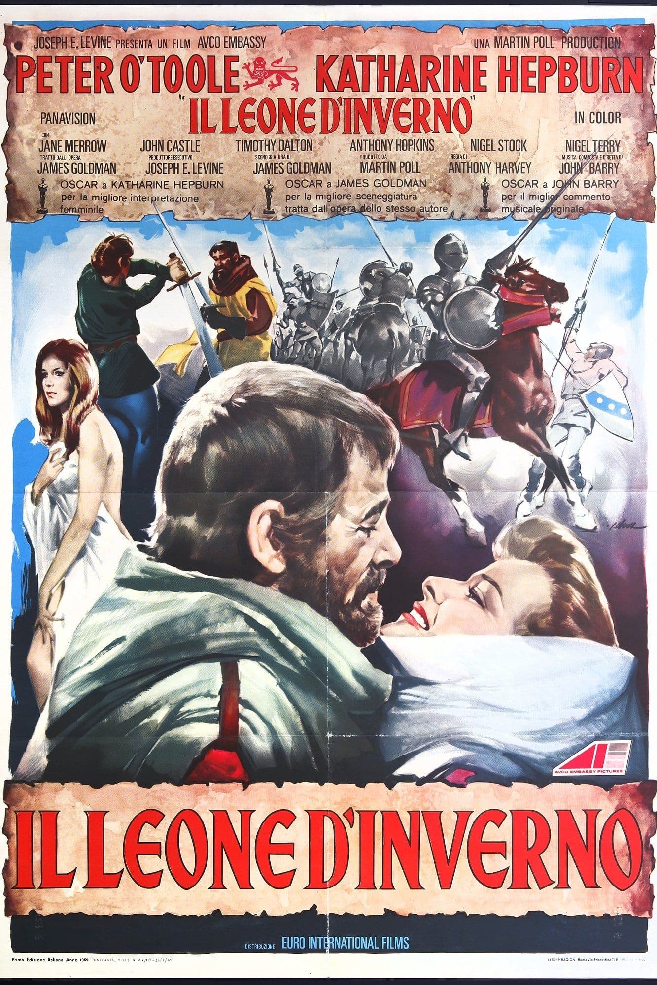 Poster for Il Leone d'Inverno