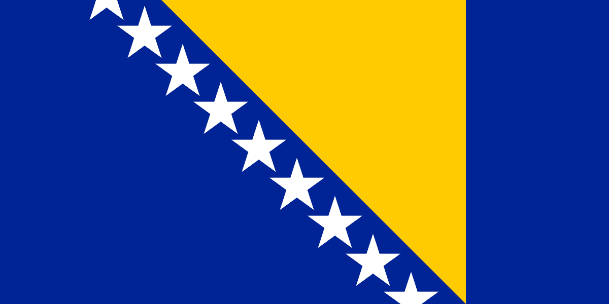 Bandiera di Bosnia-Erzegovina