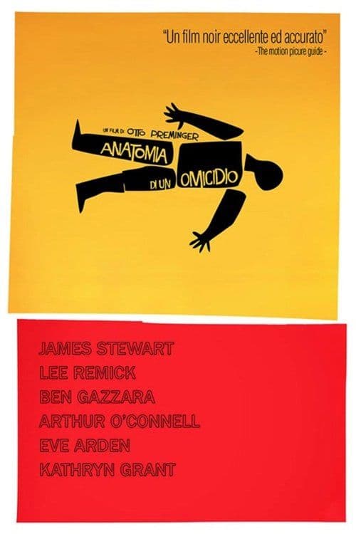 Poster for Anatomia di un Omicidio