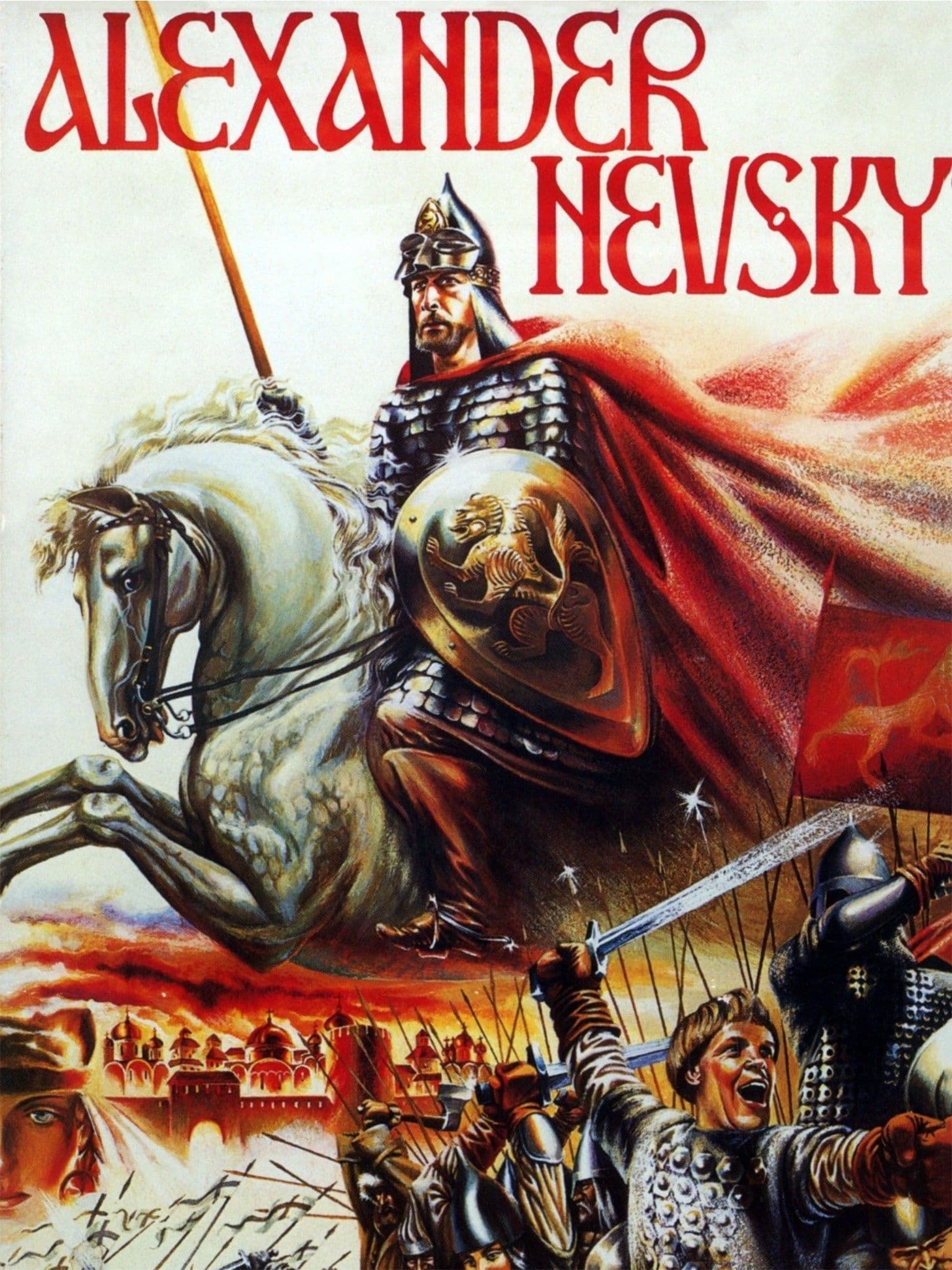 Poster for Aleksandr Nevskij