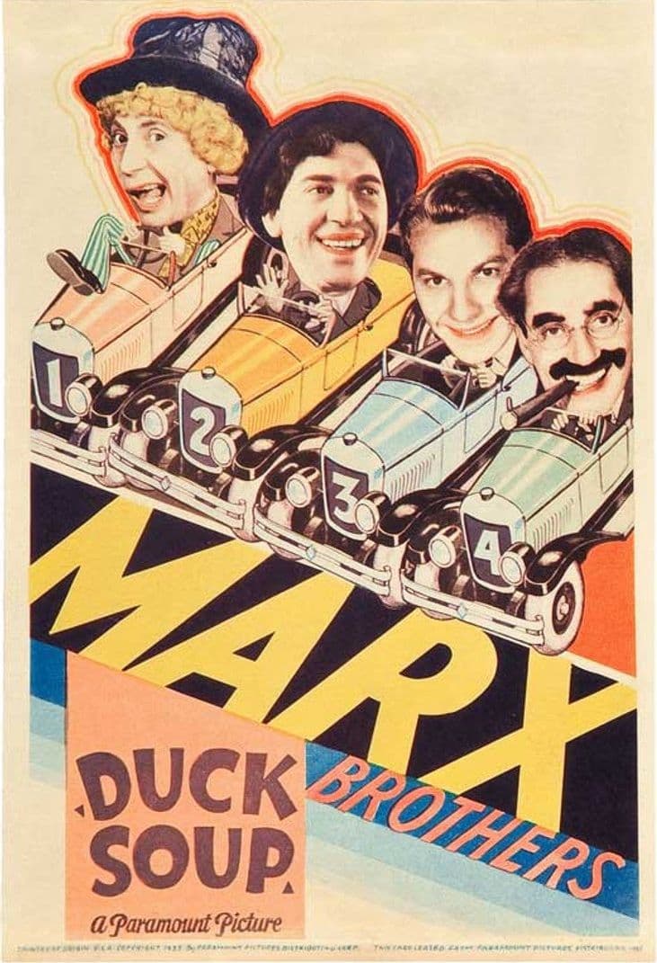 Poster for La Guerra Lampo dei Fratelli Marx