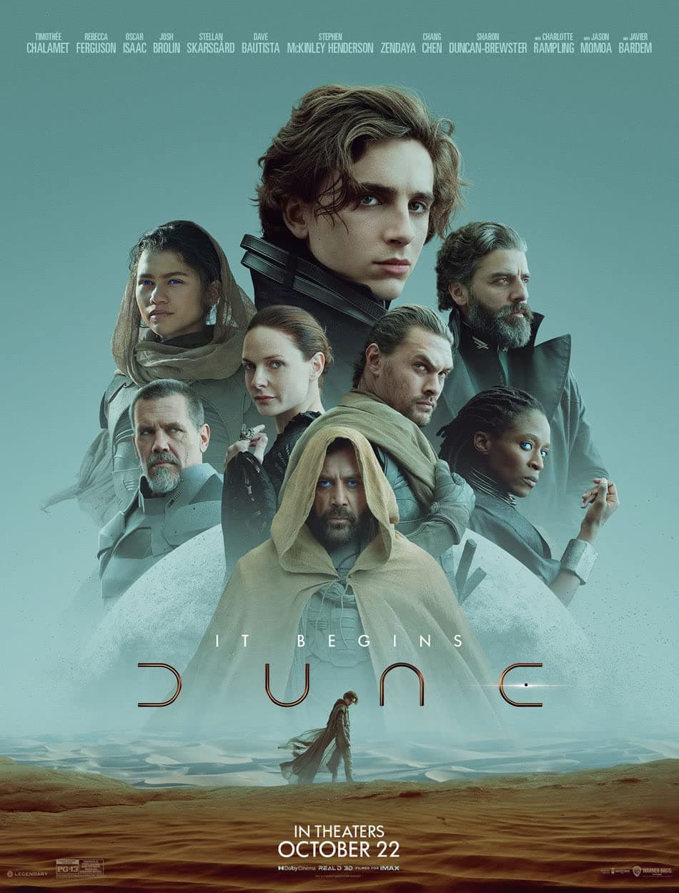 Poster for Dune - Part One and Part two