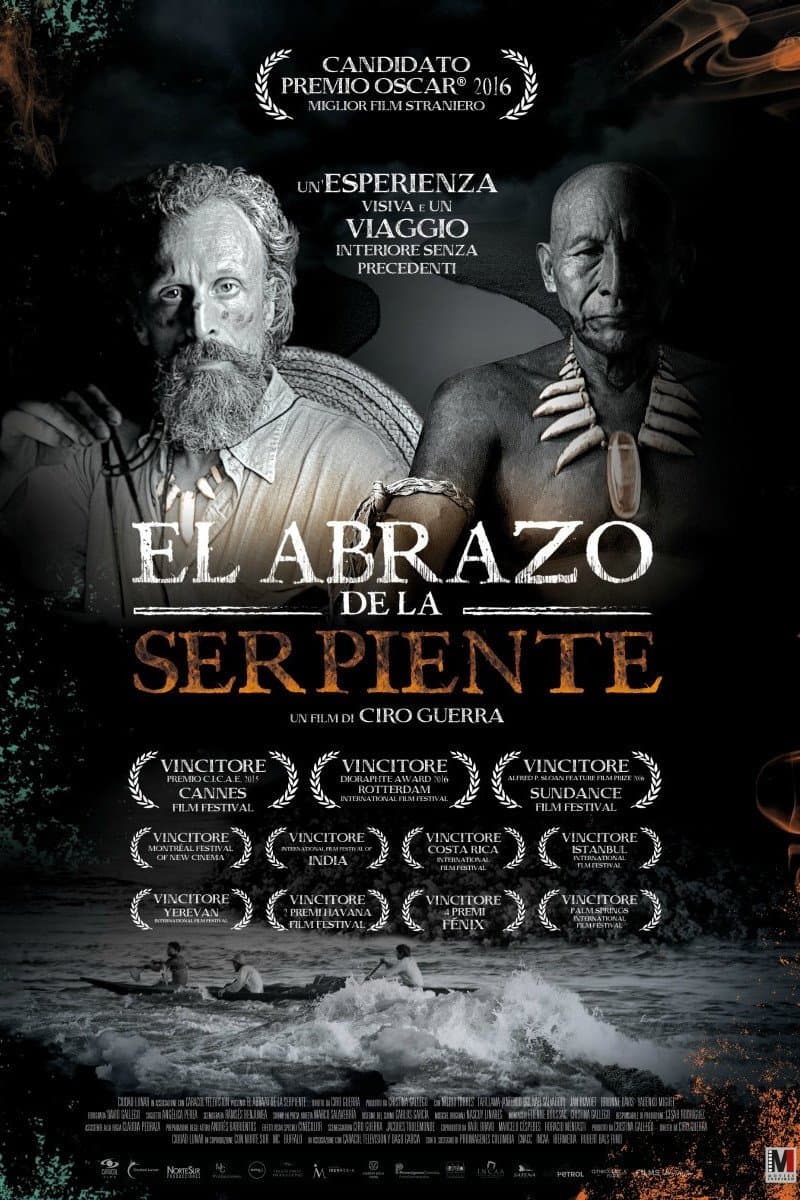 Poster for El Abrazo de la Serpiente