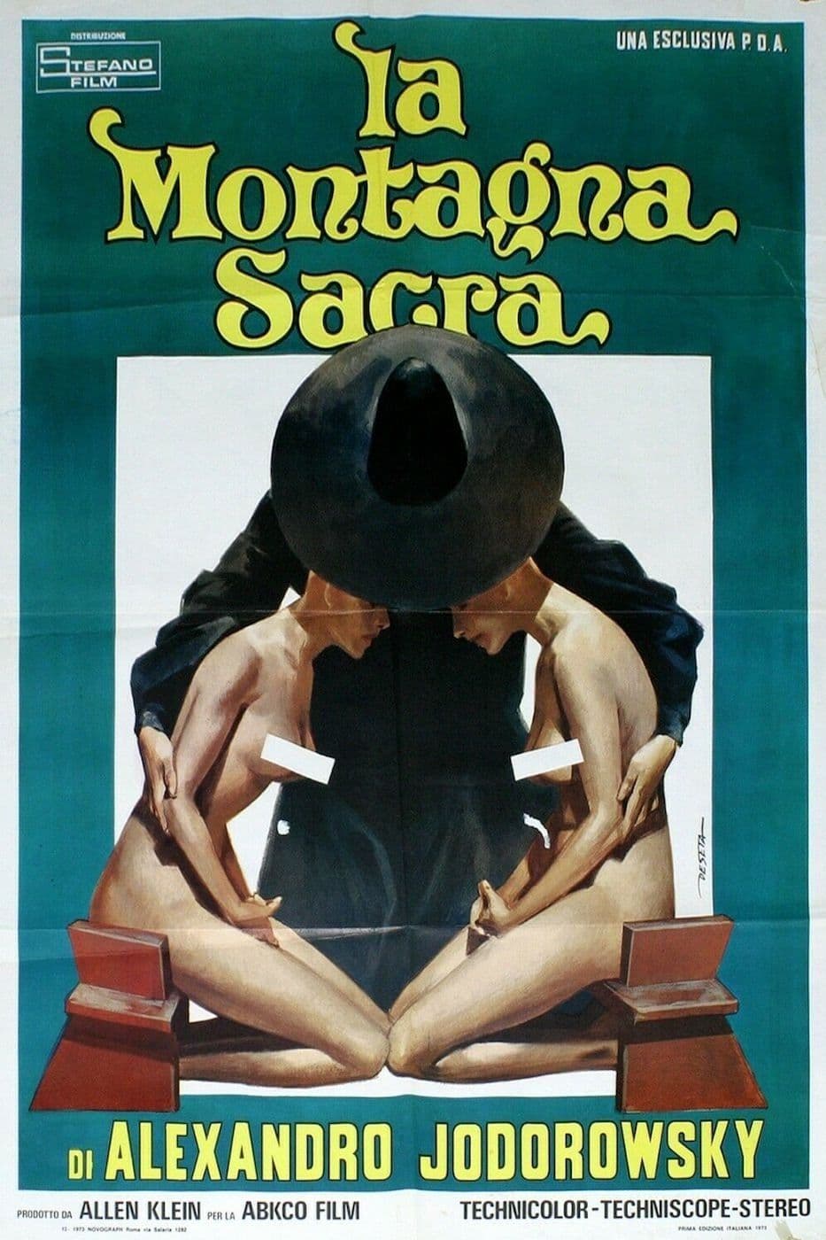 Poster for La Montagna Sacra