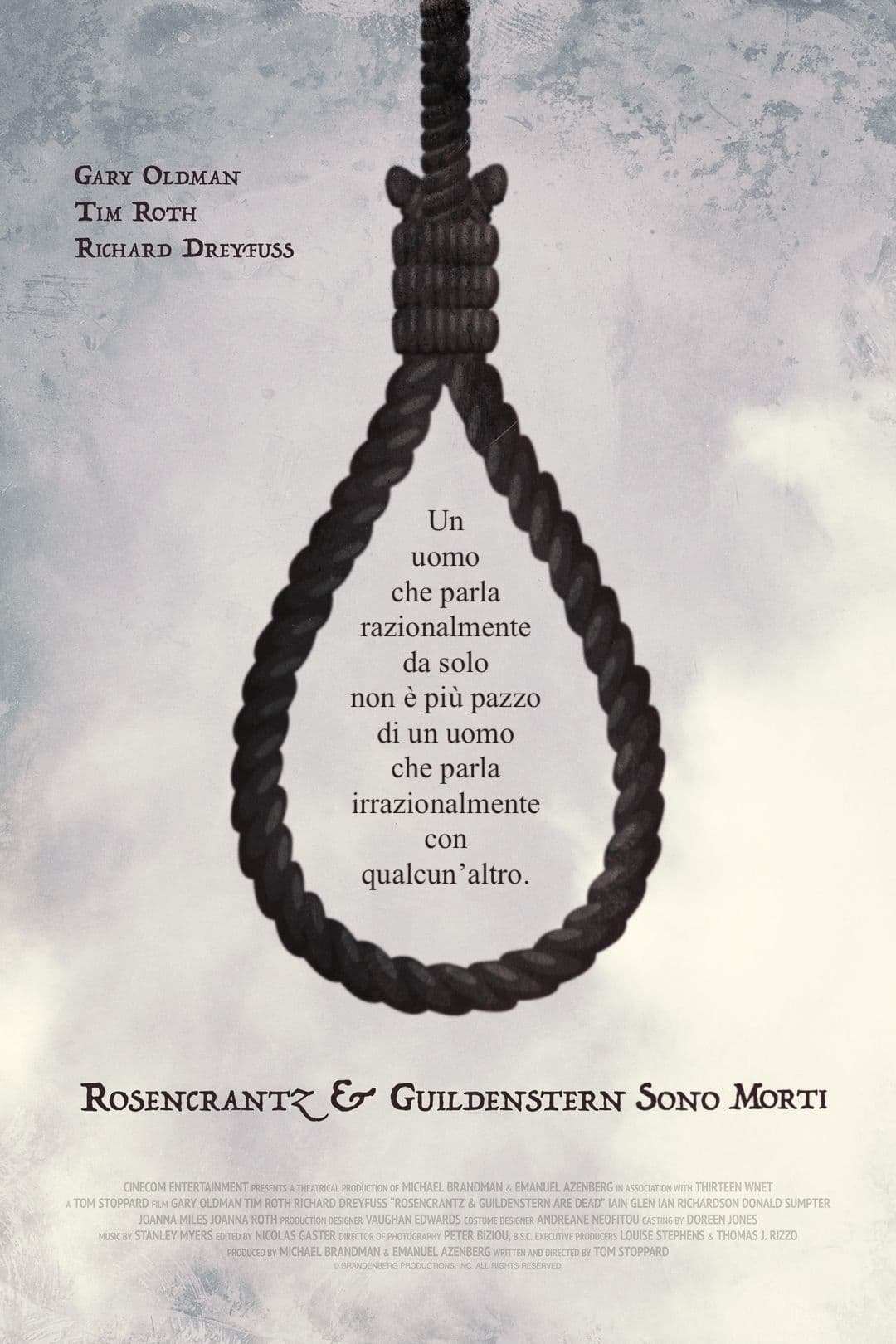 Poster for Rosencrantz e Guildenstern sono morti