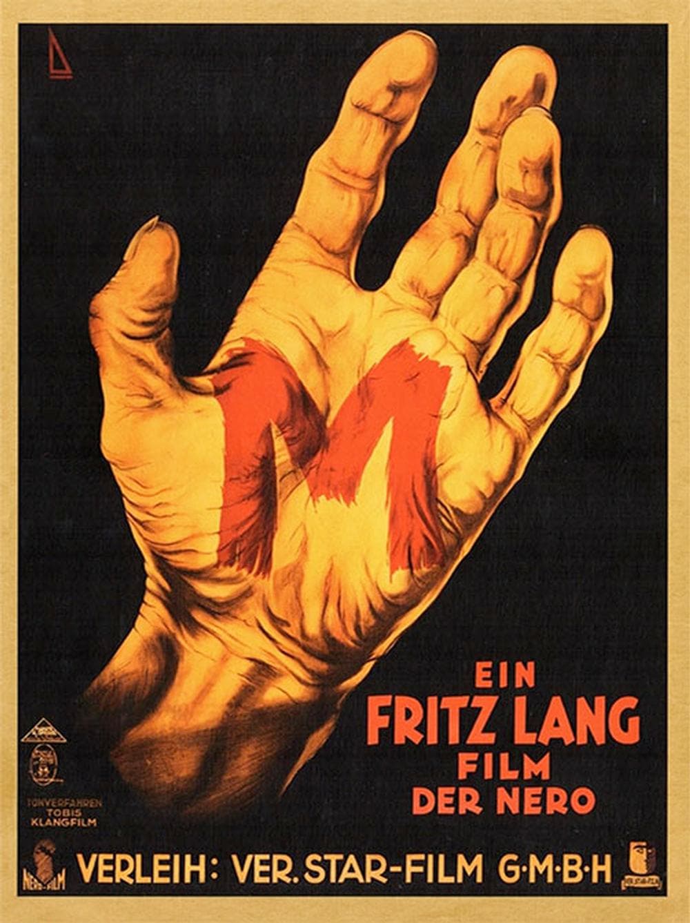 Poster for M, il Mostro di Düsseldorf