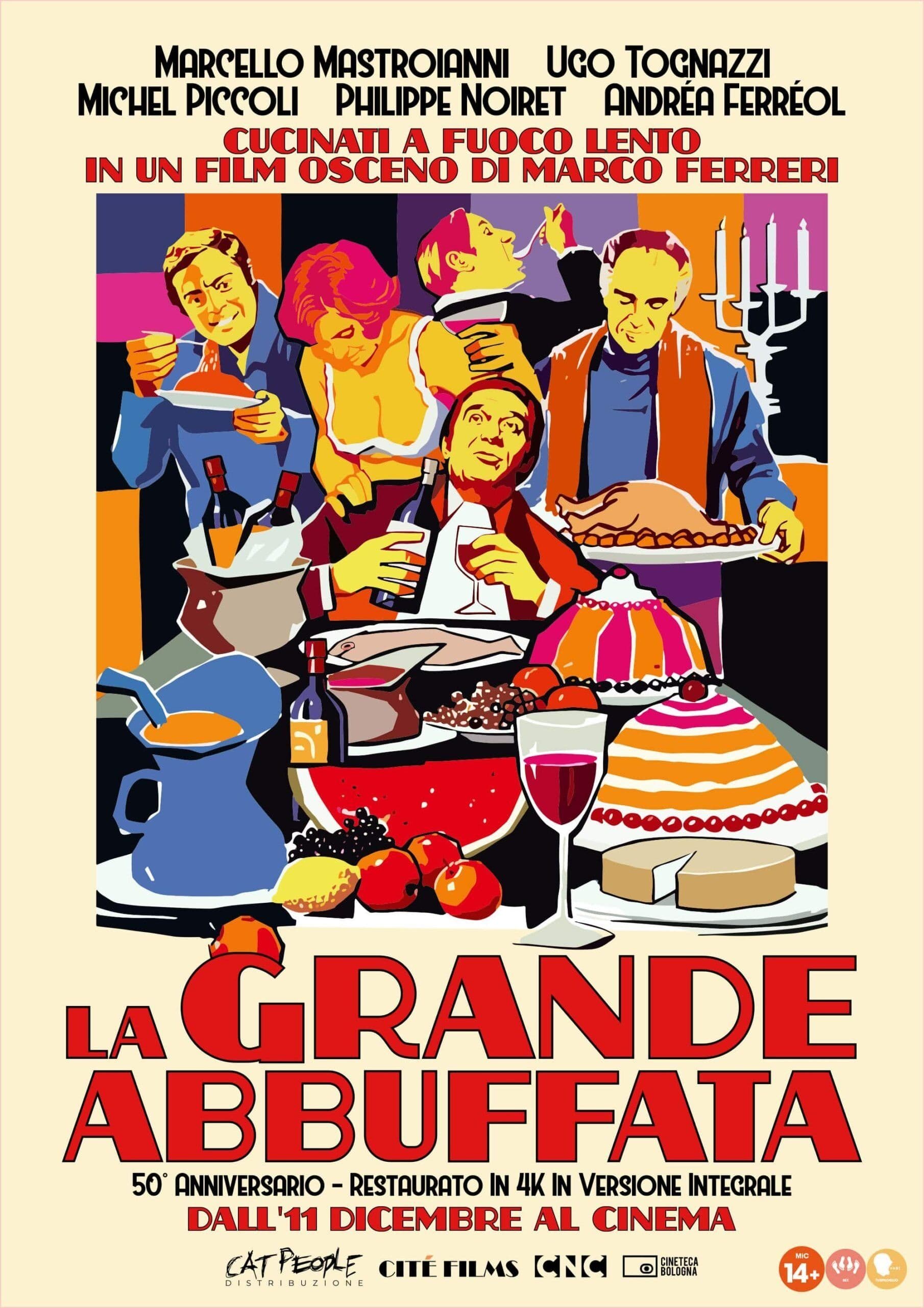 Poster for La Grande Abbuffata