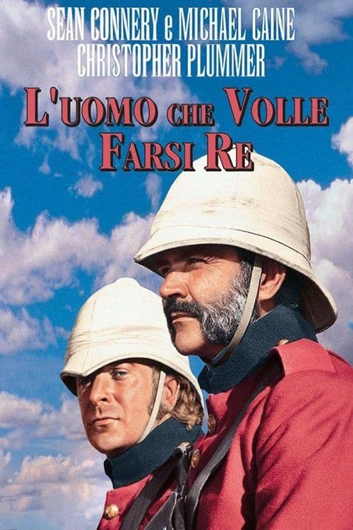 Poster for L'Uomo che volle farsi Re