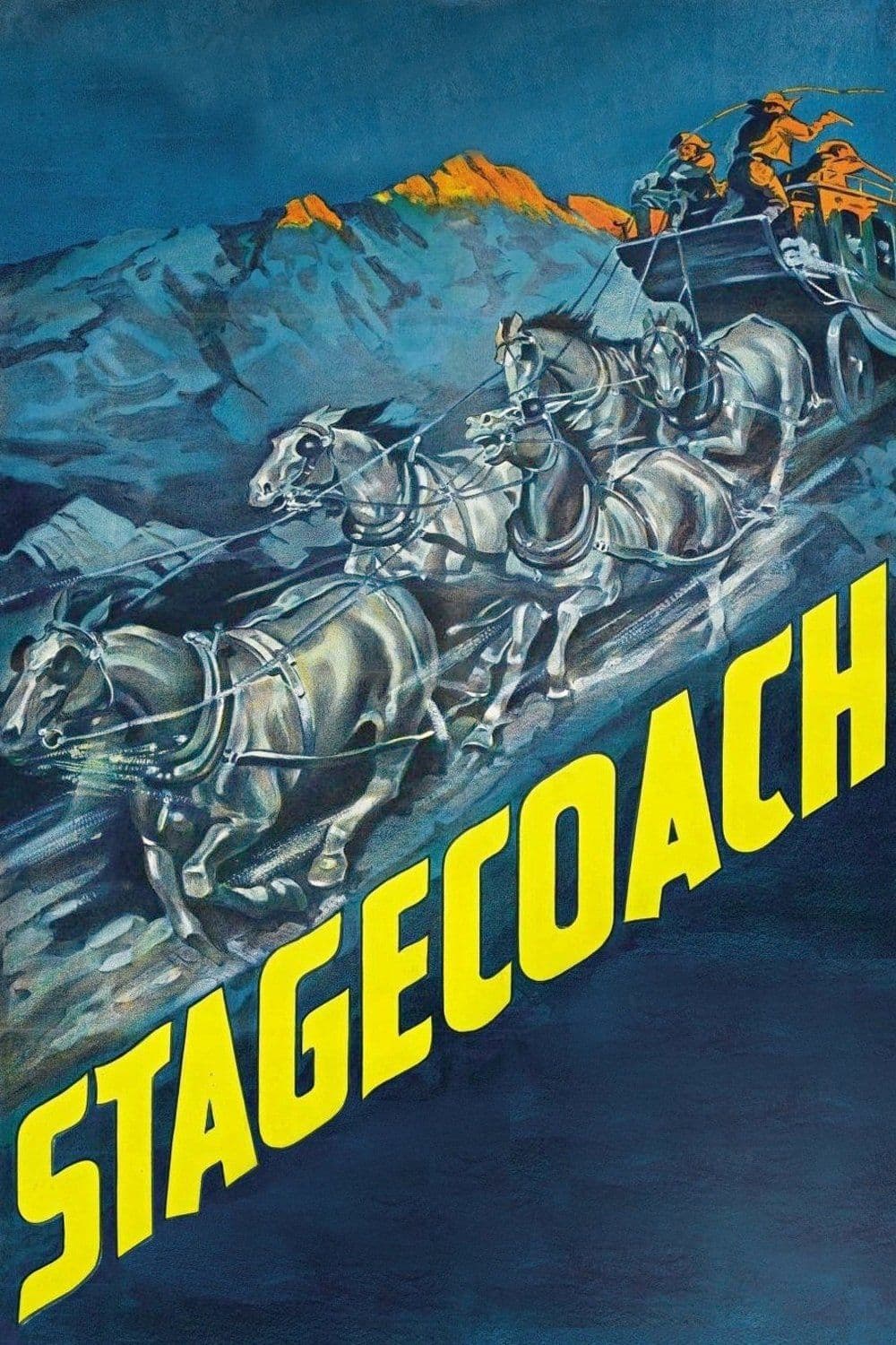 Poster for Stagecoach