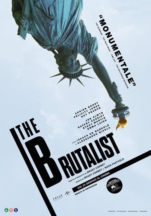 Poster for The Brutalist