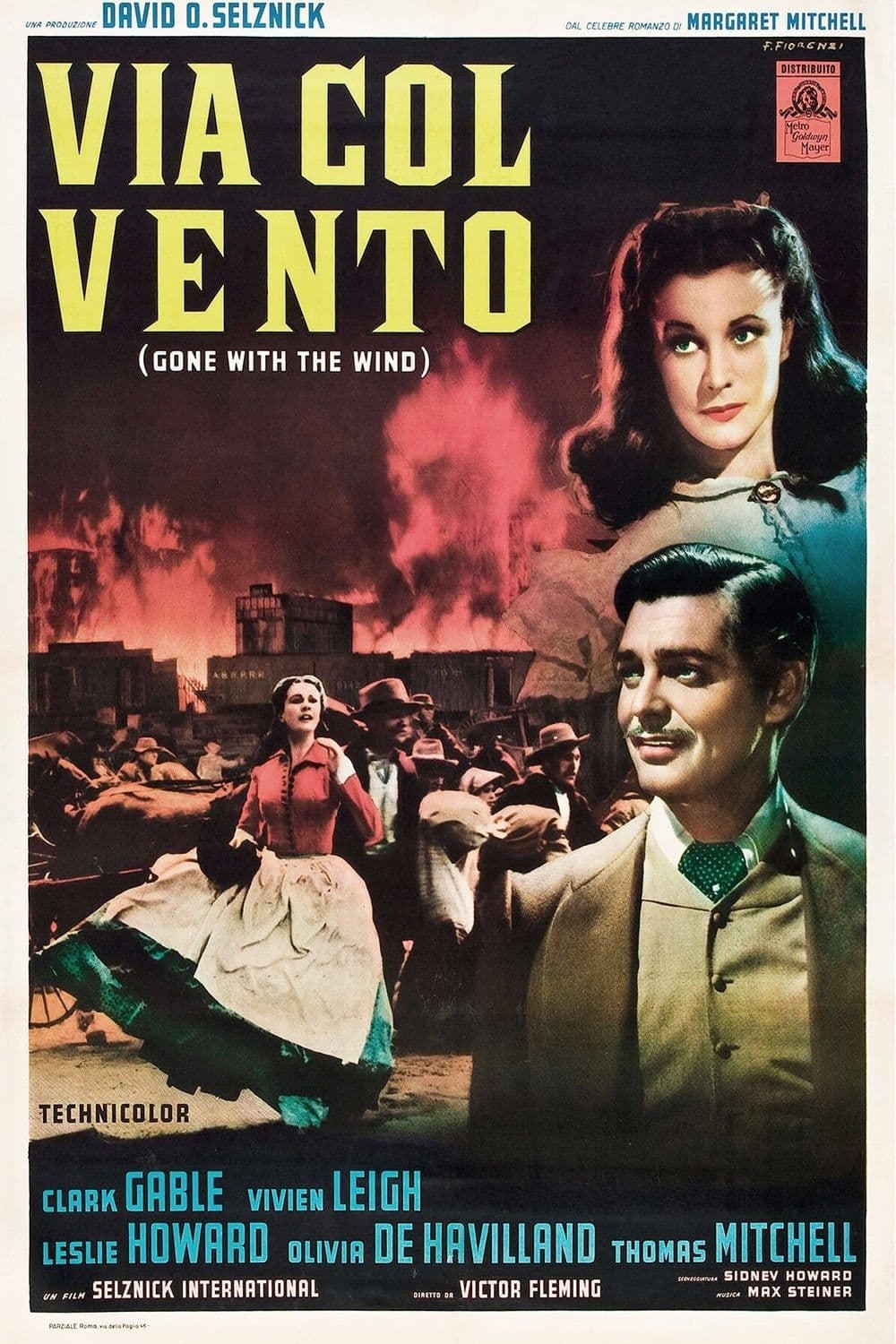 Poster for Via col Vento