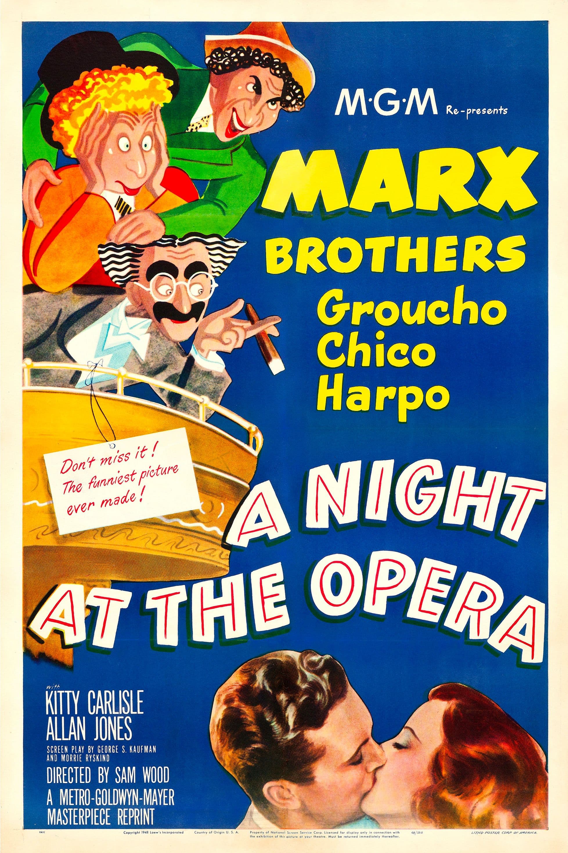 Poster for Una Notte all'Opera