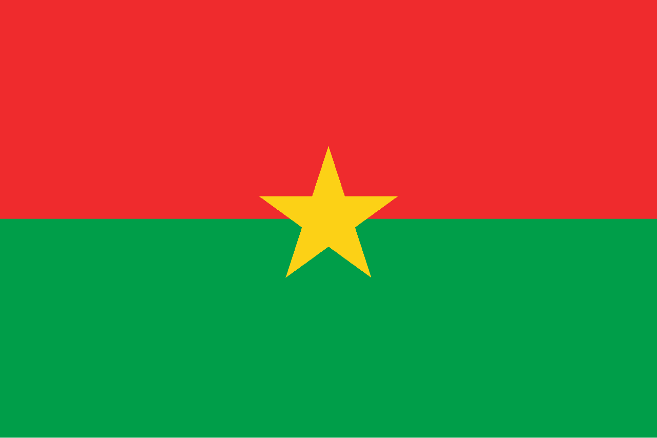 Bandiera di Burkina Faso