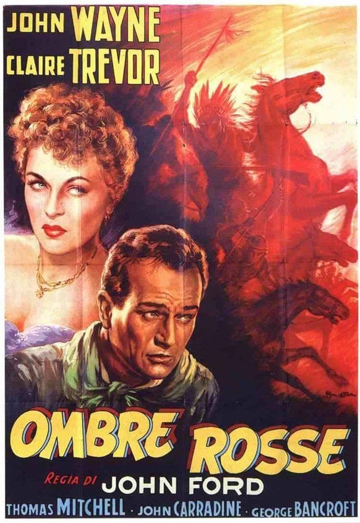 Poster for Ombre Rosse