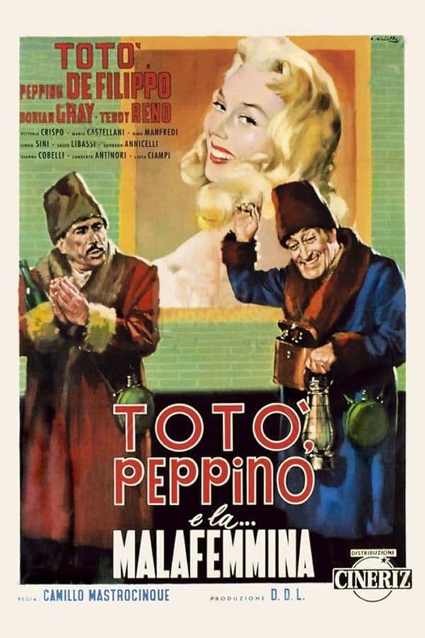 Poster for Toto, Peppino, and the Hussy