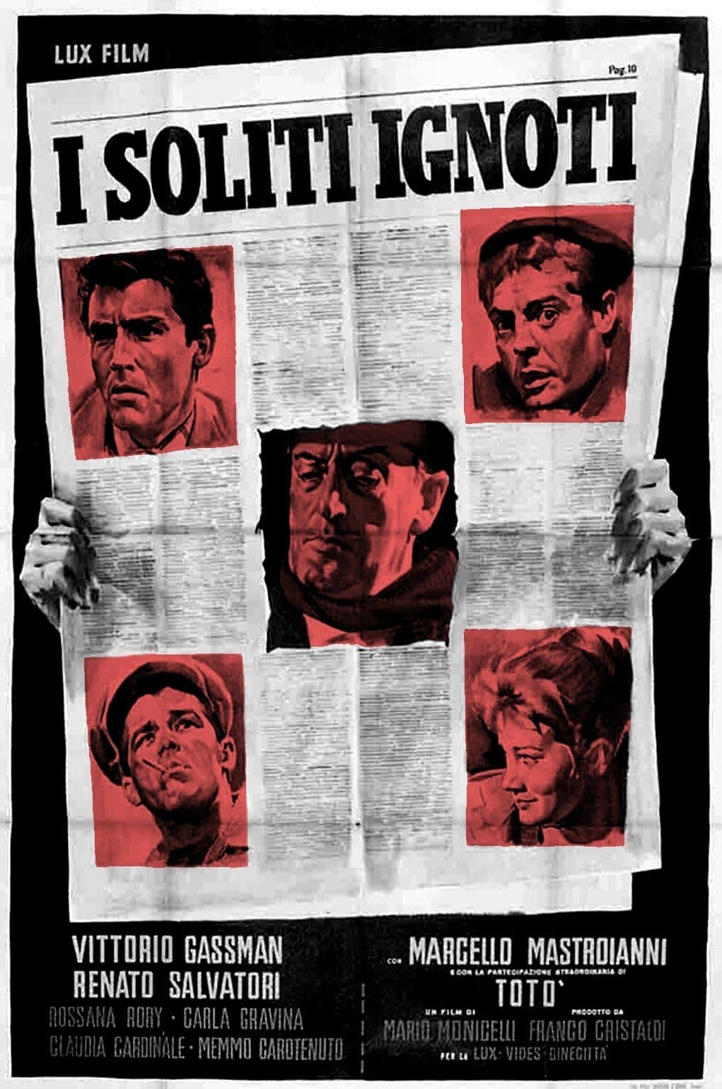 Poster for I Soliti Ignoti