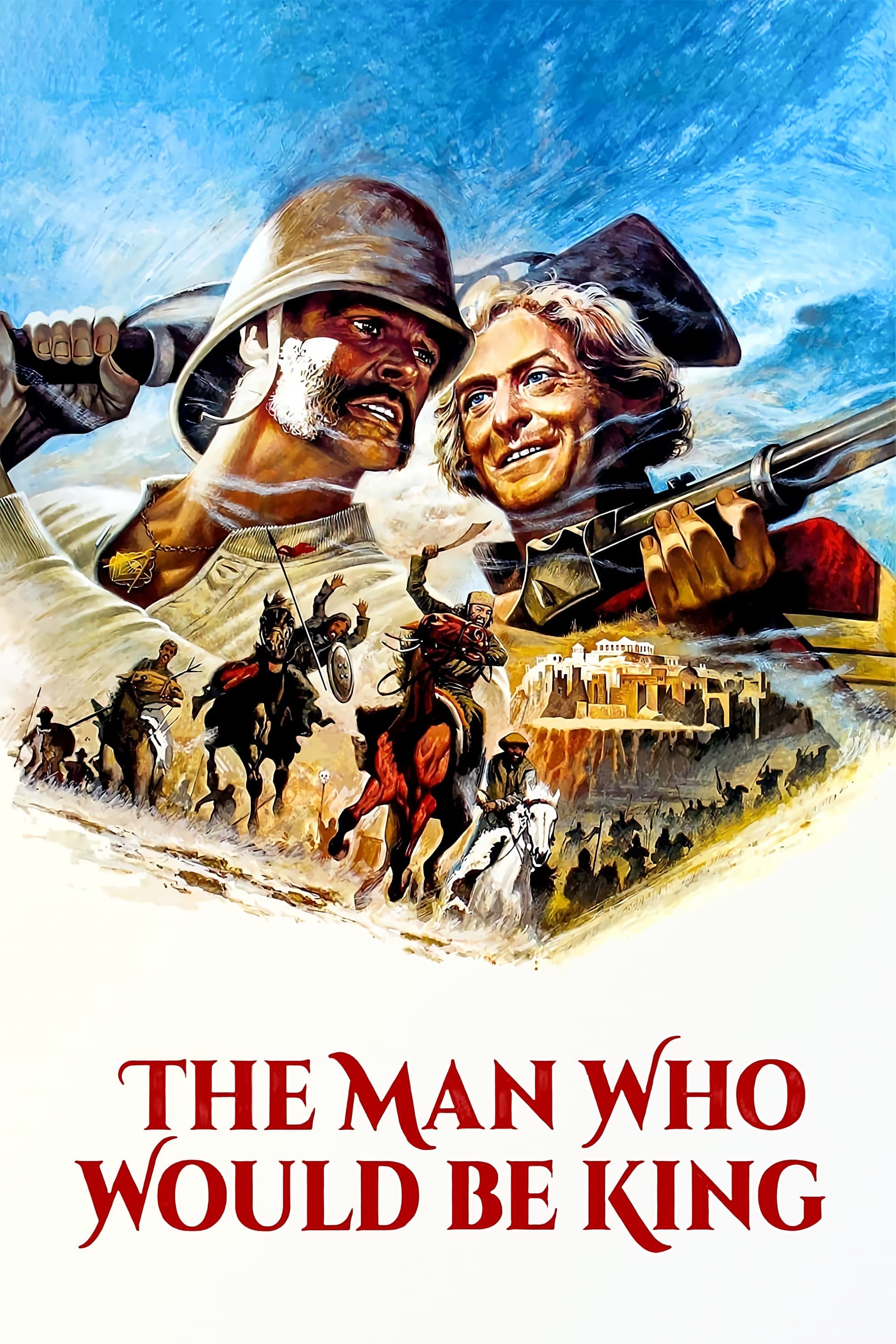 Poster for The Man Who Would Be King