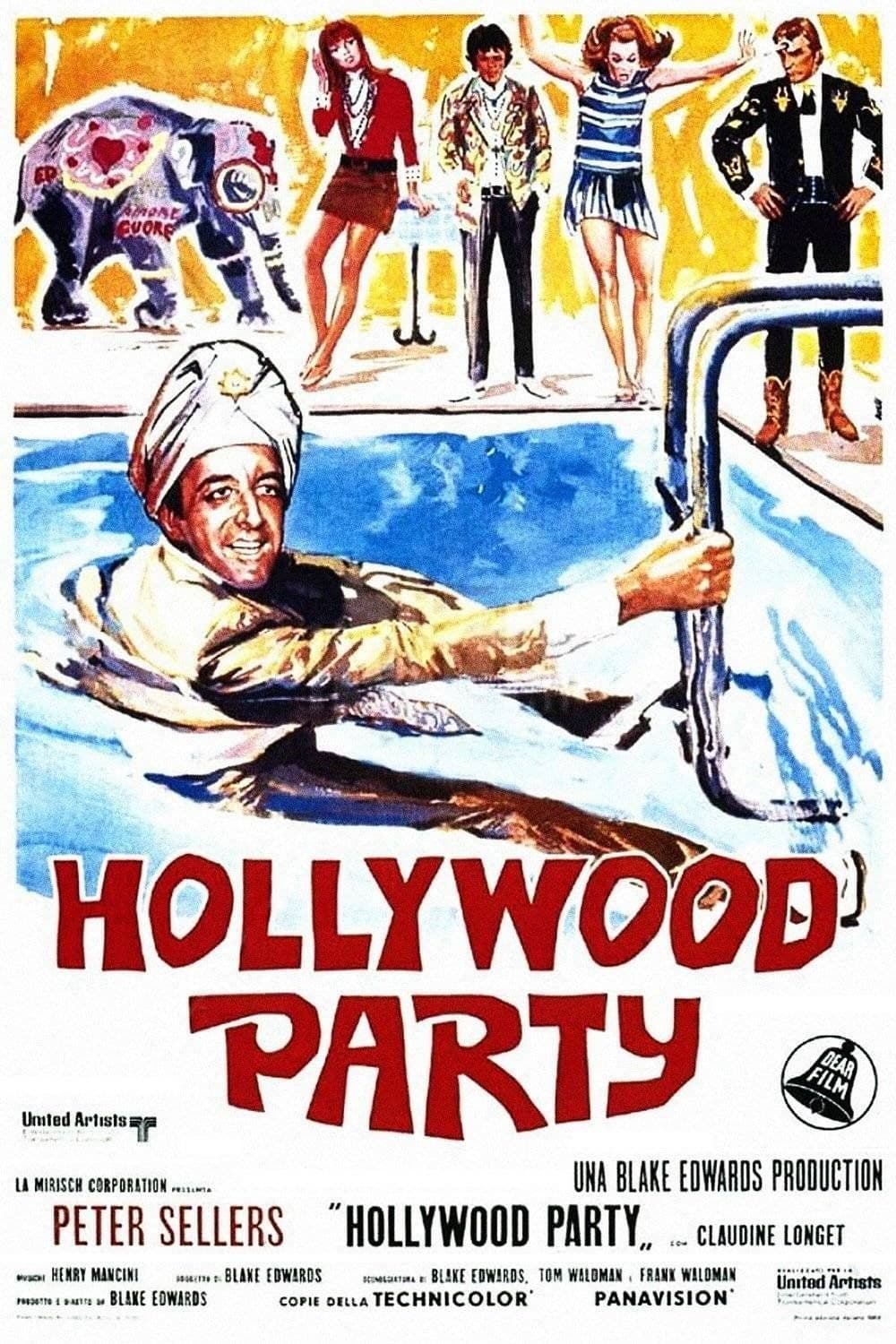 Poster for Hollywood Party