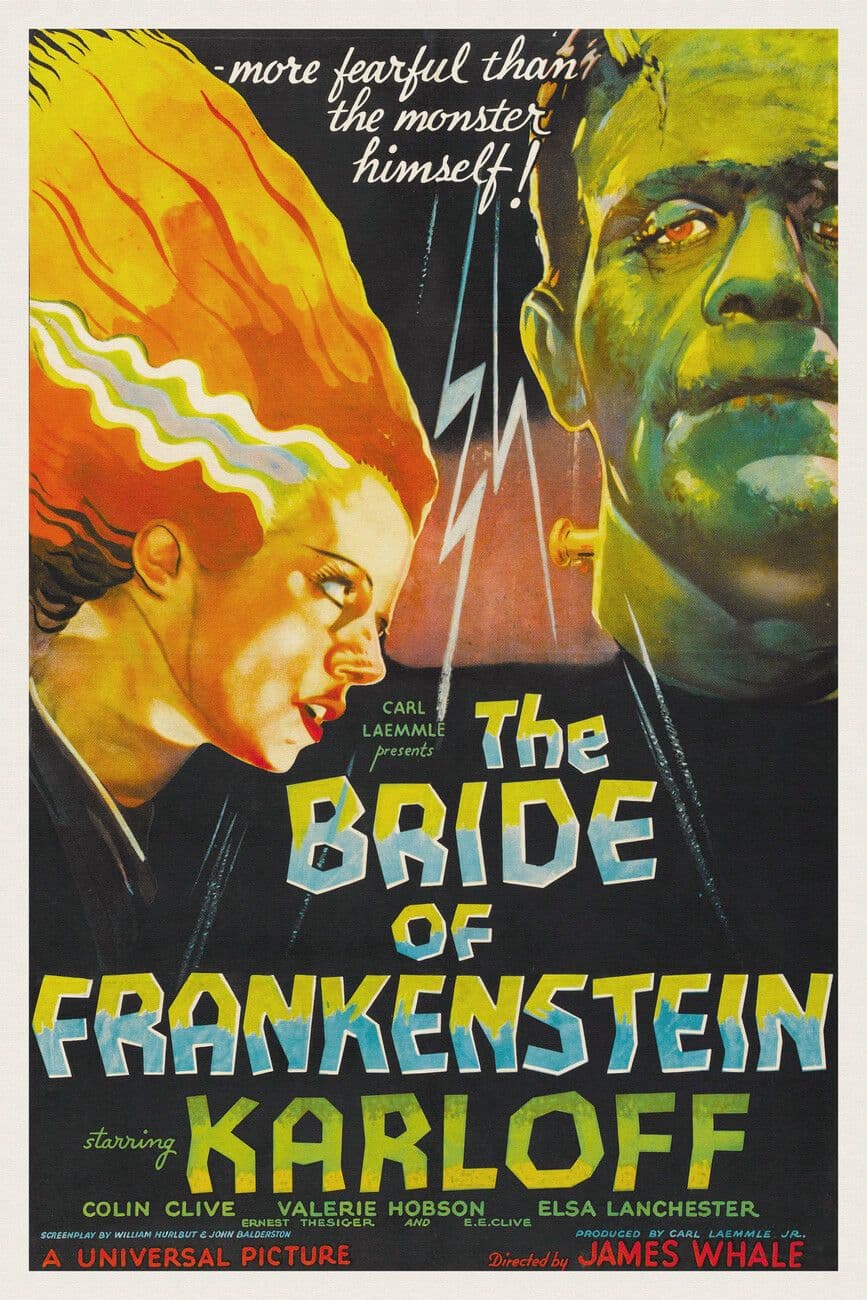 Poster for La Moglie di Frankenstein