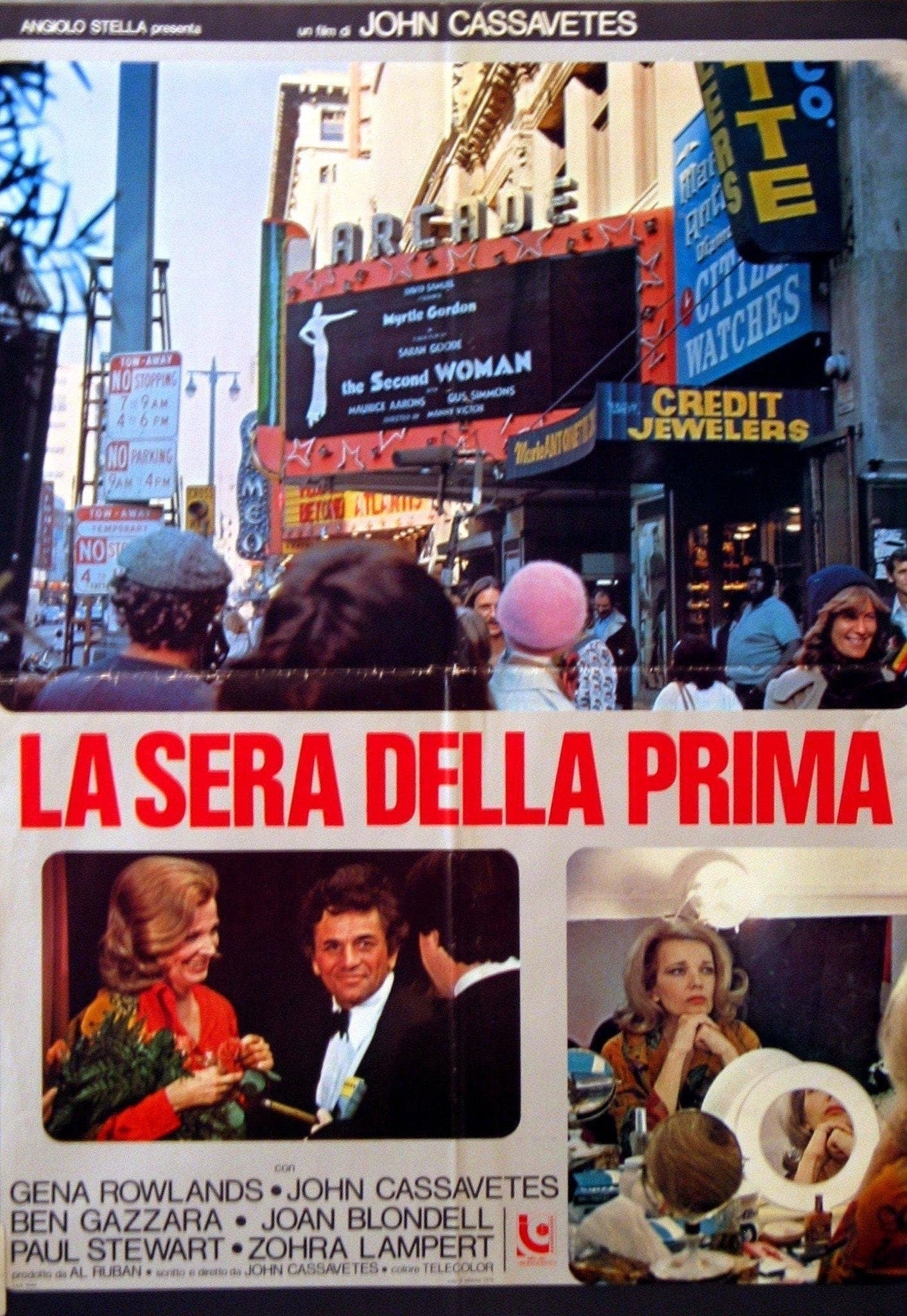 Poster for La Sera della Prima
