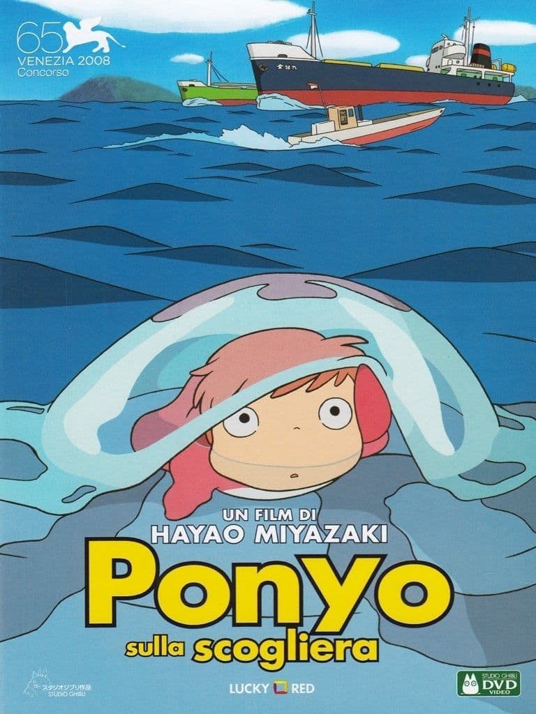 Poster for Ponyo sulla scogliera