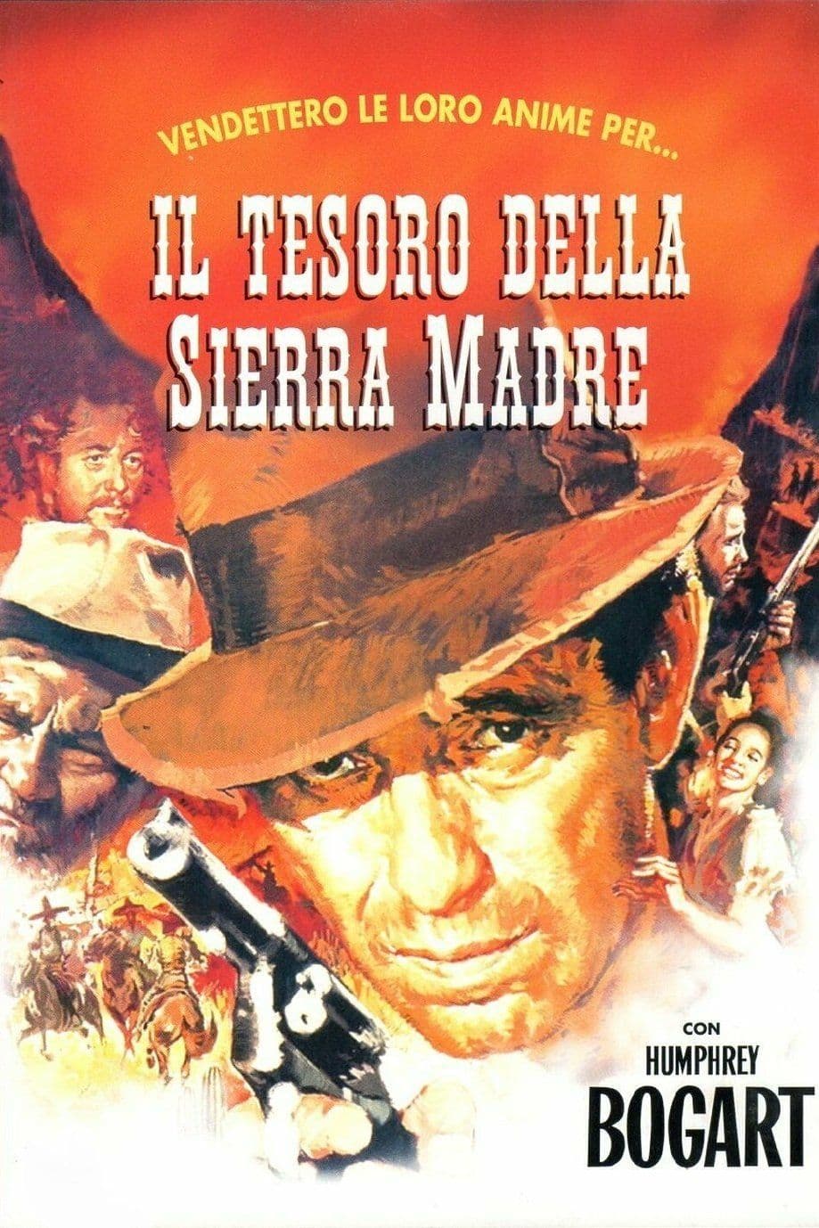 Poster for Il Tesoro della Sierra Madre