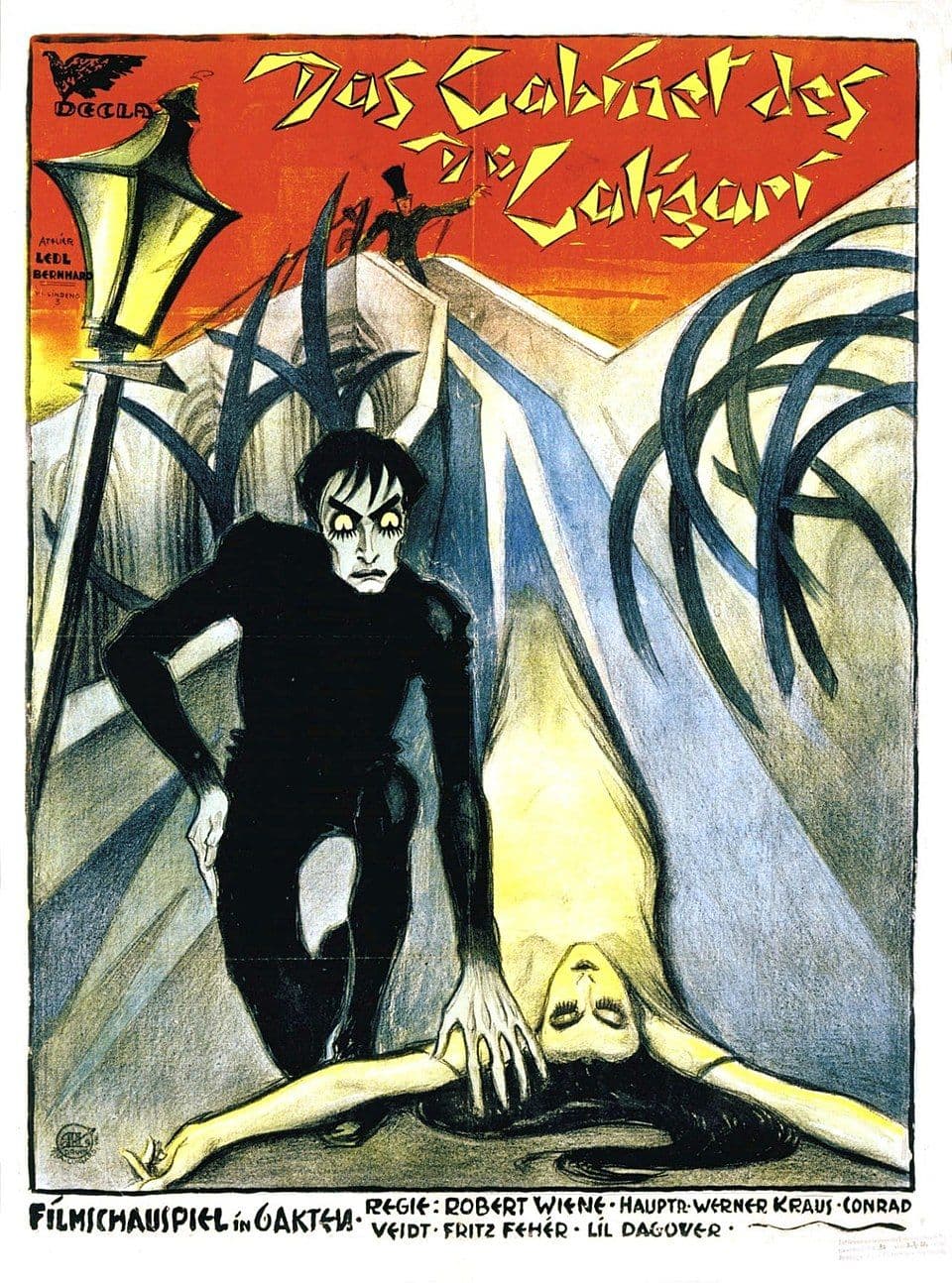 Poster for Il Gabinetto del Dottor Caligari