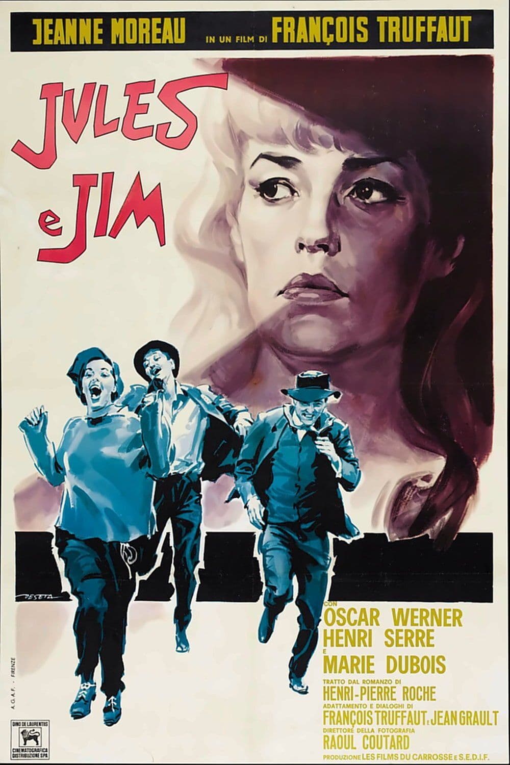 Poster for Jules e Jim