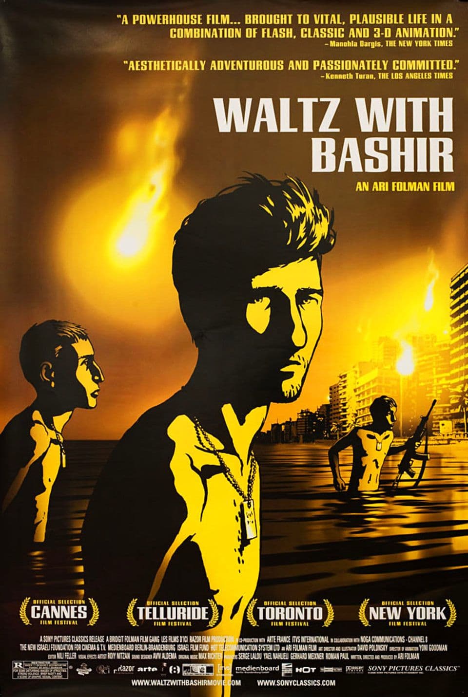 Poster for Waltz with Bashir