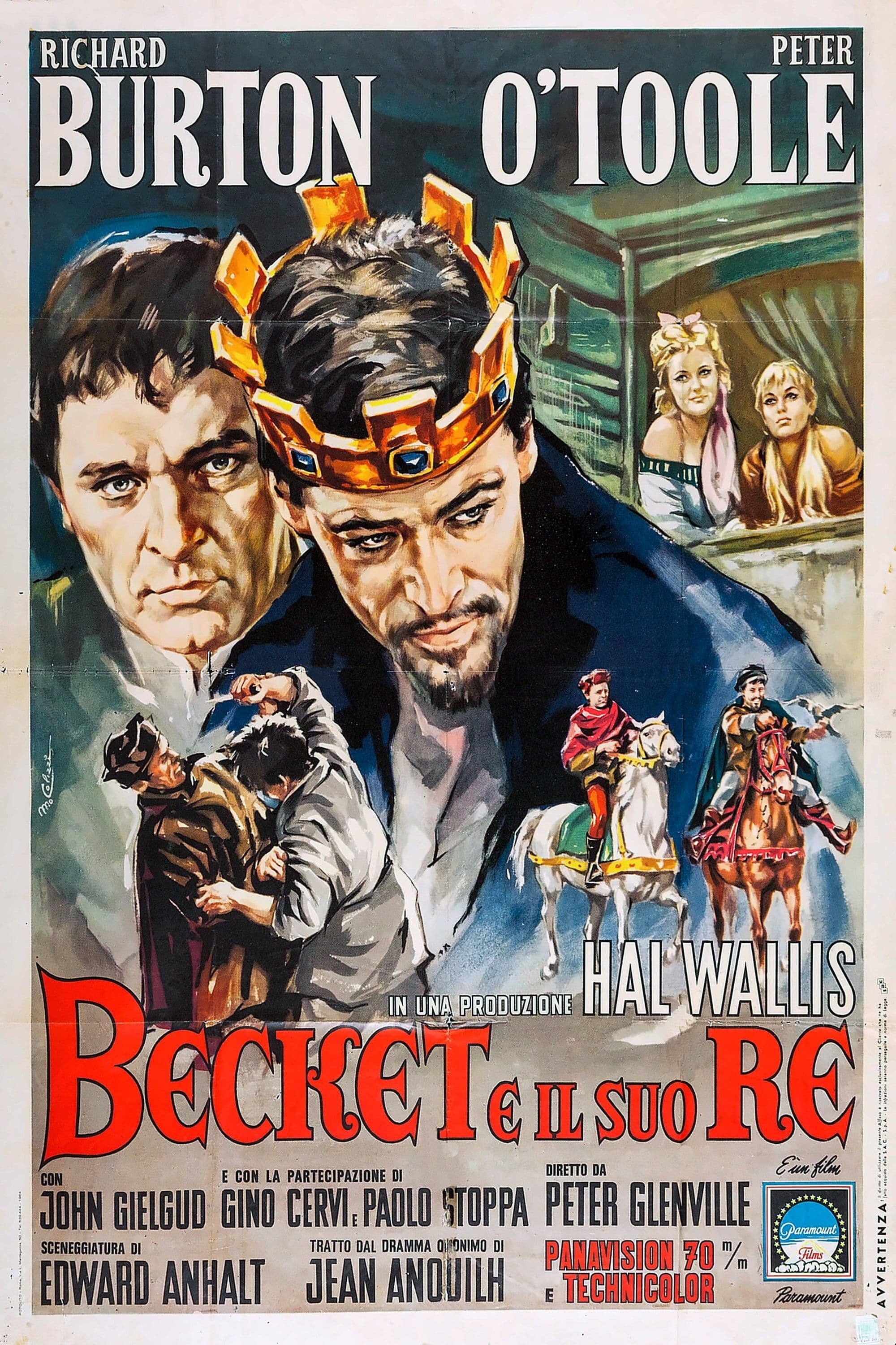 Poster for Becket e il suo Re