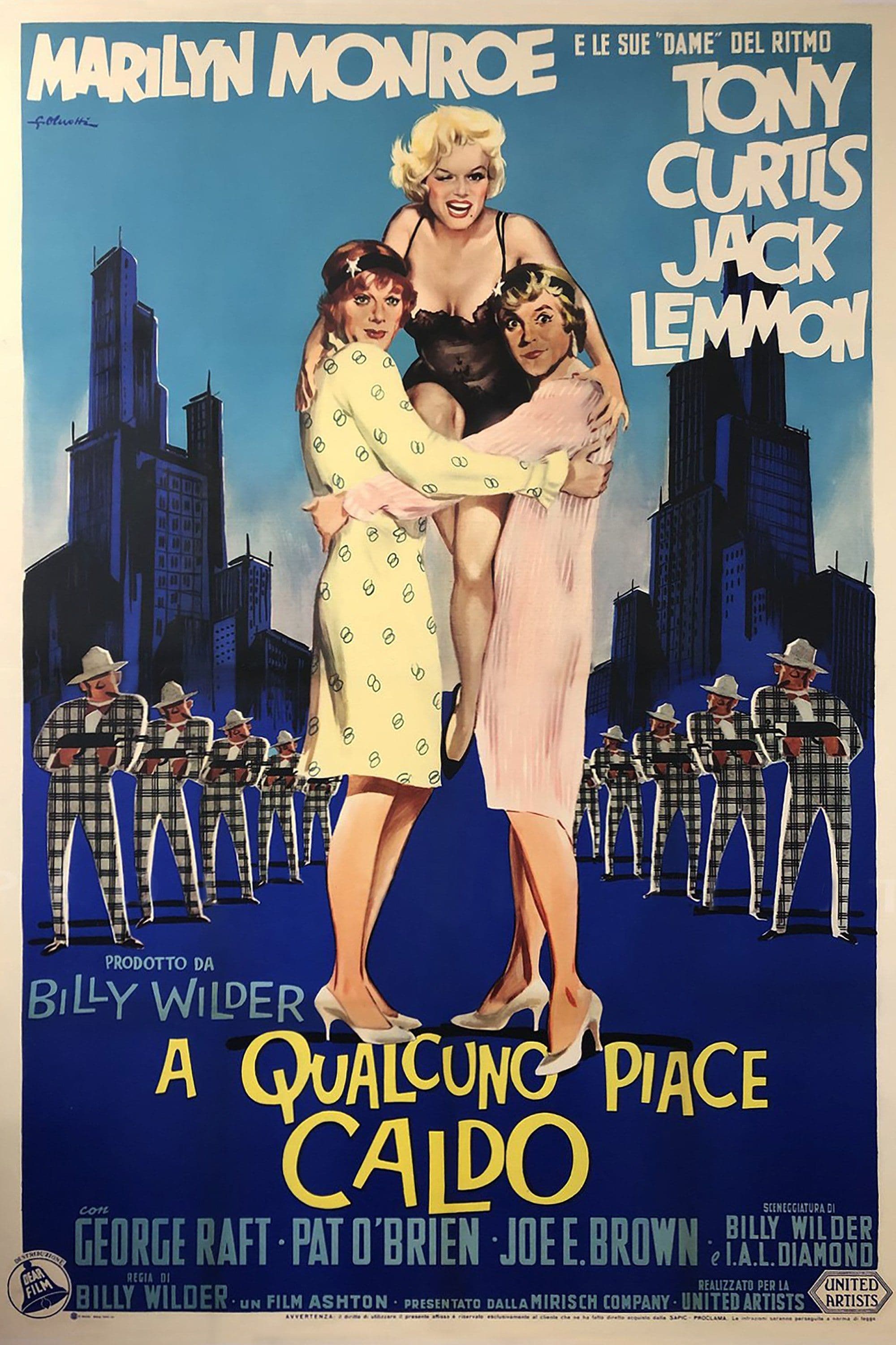 Poster for A Qualcuno Piace Caldo