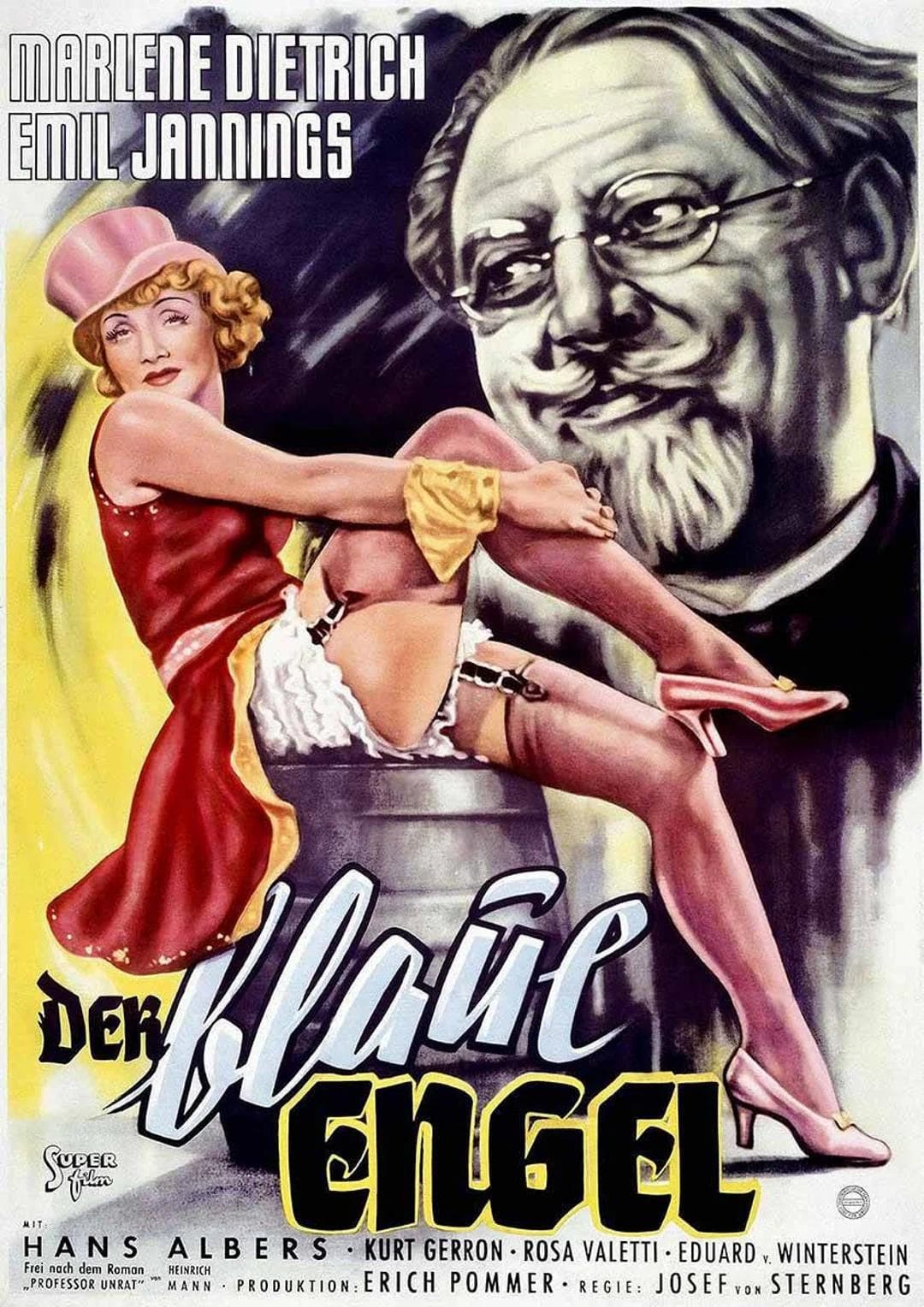 Poster for L'angelo Azzurro