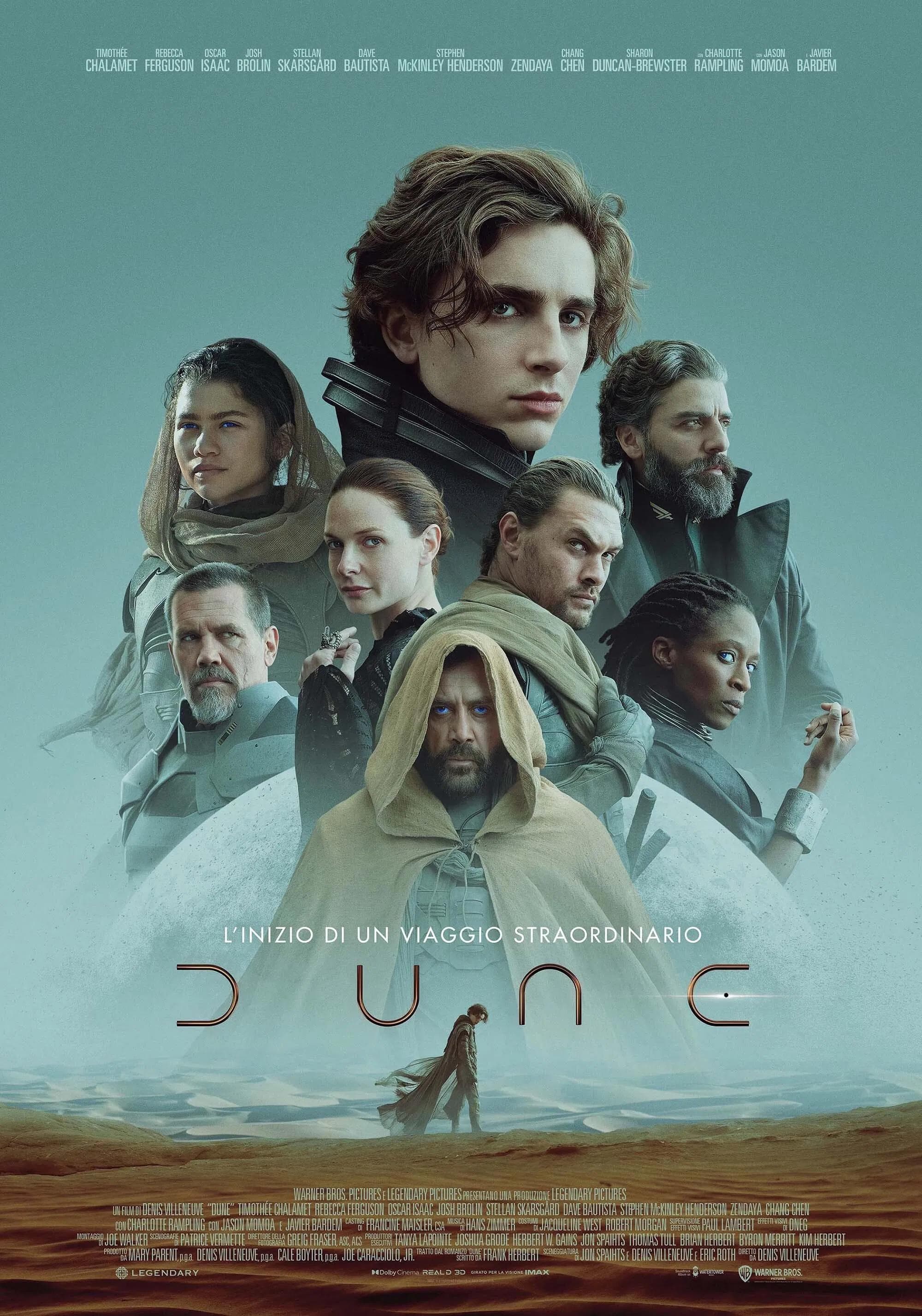 Poster for Dune - Parte Uno e Due